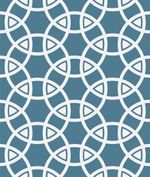Papel de Parede Círculos Abstratos Azul