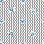 Papel de Parede Infantil de Diamantes 
