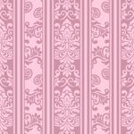 Papel de Parede Infantil Arabesco (Rosa Claro)
