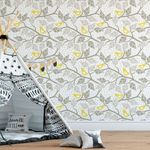 Papel de Parede Pássaros e Galhos 