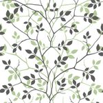 Papel de Parede de Folhas e Galhos 