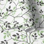 Papel de Parede de Folhas e Galhos 