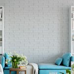 Papel de Parede Tijolos Brancos 