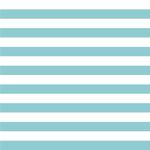 Papel de Parede Azul Turquesa com Listras 