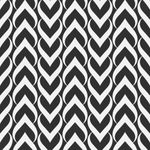 Papel de Parede Escamas (Preto e Branco)