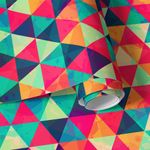 Papel de Parede Triângulos Super Coloridos 