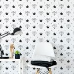 Papel de Parede Diamante e Coroa 