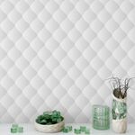 Papel de Parede de Matelassê 