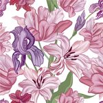 Papel de Parede Flores de Lírios 