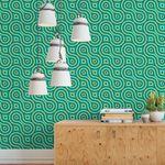 Papel de Parede Anos 70 (Ondas)