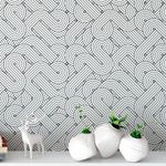 Papel de Parede Curvas Abstratas 