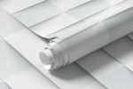 Papel de Parede Branco 3D ll