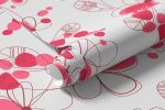 Papel de Parede Flores Pink 
