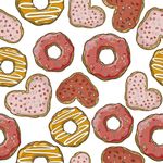 Papel de Parede Donuts Variados 