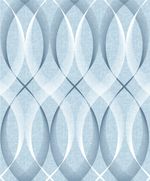 Papel de Parede Linhas Onduladas (Azul)