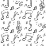 Papel de Parede Notas Musicais 