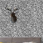 Papel de Parede Letras Abstratas 