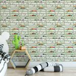 Papel de Parede Trenzinhos e Trilhos 