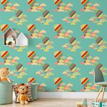Papel de Parede Infantil Balões Coloridos 