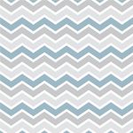 Papel de Parede Chevron Simples (Azul e Cinza)