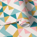 Papel de Parede Formas Geométricas Abstratas 