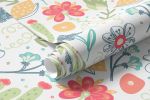 Papel de Parede Cactos e Flores Coloridos