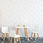 Papel de Parede Céu com Nuvens Rosas
