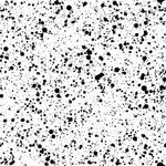 Papel de Parede Respingos de Tinta Preta