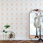 Papel de Parede Floral Romântico Delicado