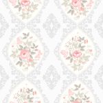 Papel de Parede Floral Romântico Delicado