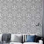 Papel de Parede Cubos Geométricos 3D