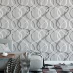 Papel de Parede Linhas Onduladas Abstratas
