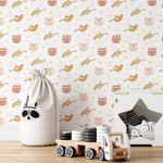 Papel de Parede Pássaros e Gatos