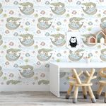 Papel de Parede Infantil Sereias