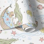 Papel de Parede Infantil Sereias