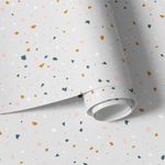 Papel de Parede Infantil Terrazzo Colorido