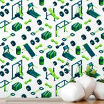 Papel de Parede Equipamentos de Academia