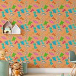 Papel de Parede Dinossauros Divertidos