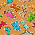 Papel de Parede Dinossauros Divertidos