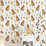 Papel de Parede Infantil Ursinhos Fofos