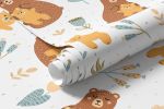 Papel de Parede Infantil Ursinhos Fofos