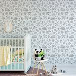 Papel de Parede Infantil Militar