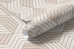 Papel de Parede Listras Tons de Bege