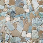 Papel de Parede Muro Canjiquinha Tons de Azul