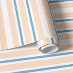 Papel de Parede Listras Assimétricas Coloridas