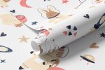 Papel de Parede Animais Vestidos de Astronautas