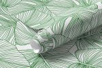 Papel De Parede Costela de Adão Abstrata Monstera