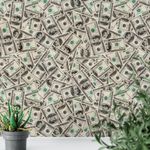 Papel de Parede Notas de Dólar