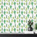 Papel de Parede Cactos Verdes 2