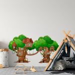 Adesivo de Parede Infantil Casa na Árvore
